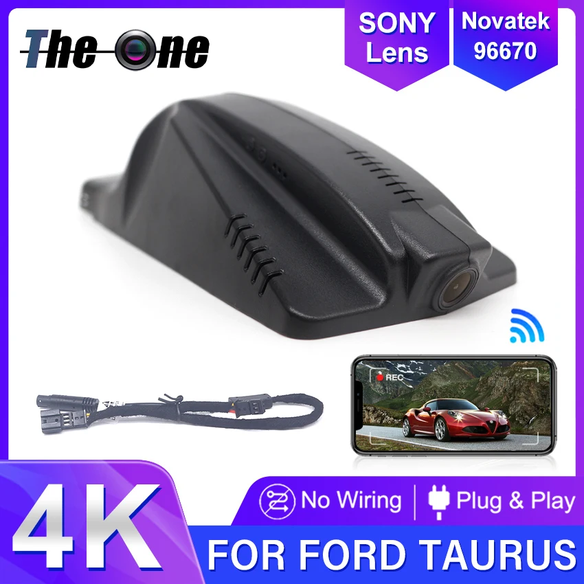 

Plug and play Car DVR WIFI UHD 4K Dash Cam Video Recorder Original For Ford Taurus 2016-2018 For Ford Explorer platinum 2017