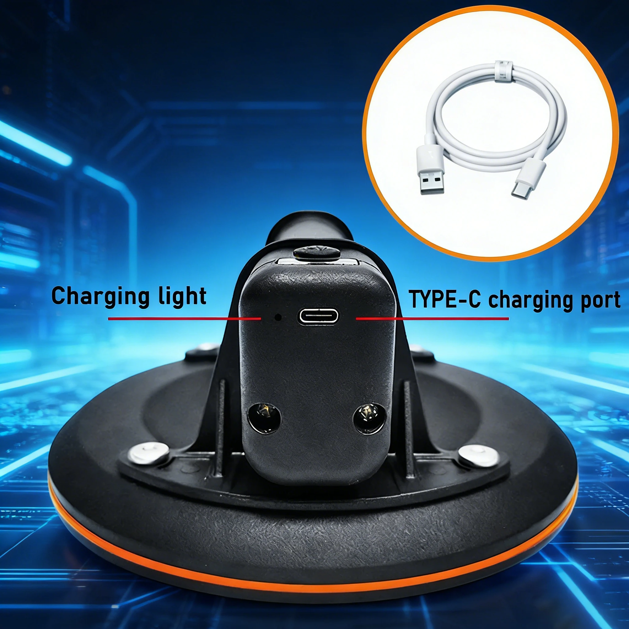 8 Inch Electric Vacuum Suction Cup 200kg Heavy Duty Rechargeable Vacuum Lifter for Tile Glass Granite Installation