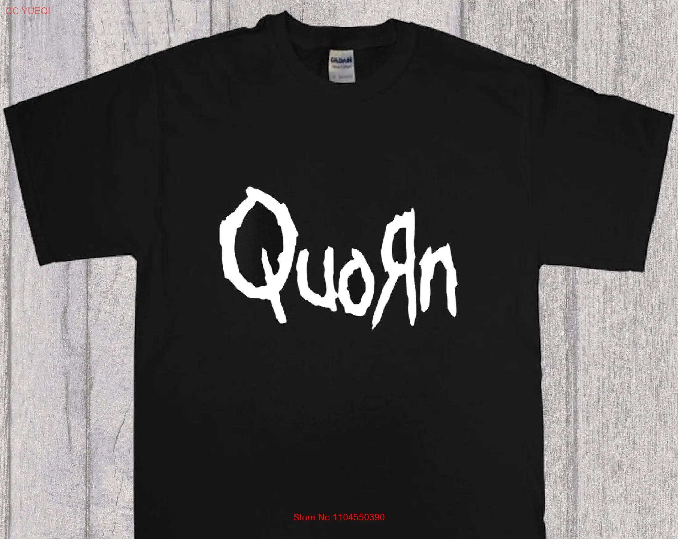 Quorn Veggie Vegan Vegetarian Nu Metal T Shirt long or short sleeves