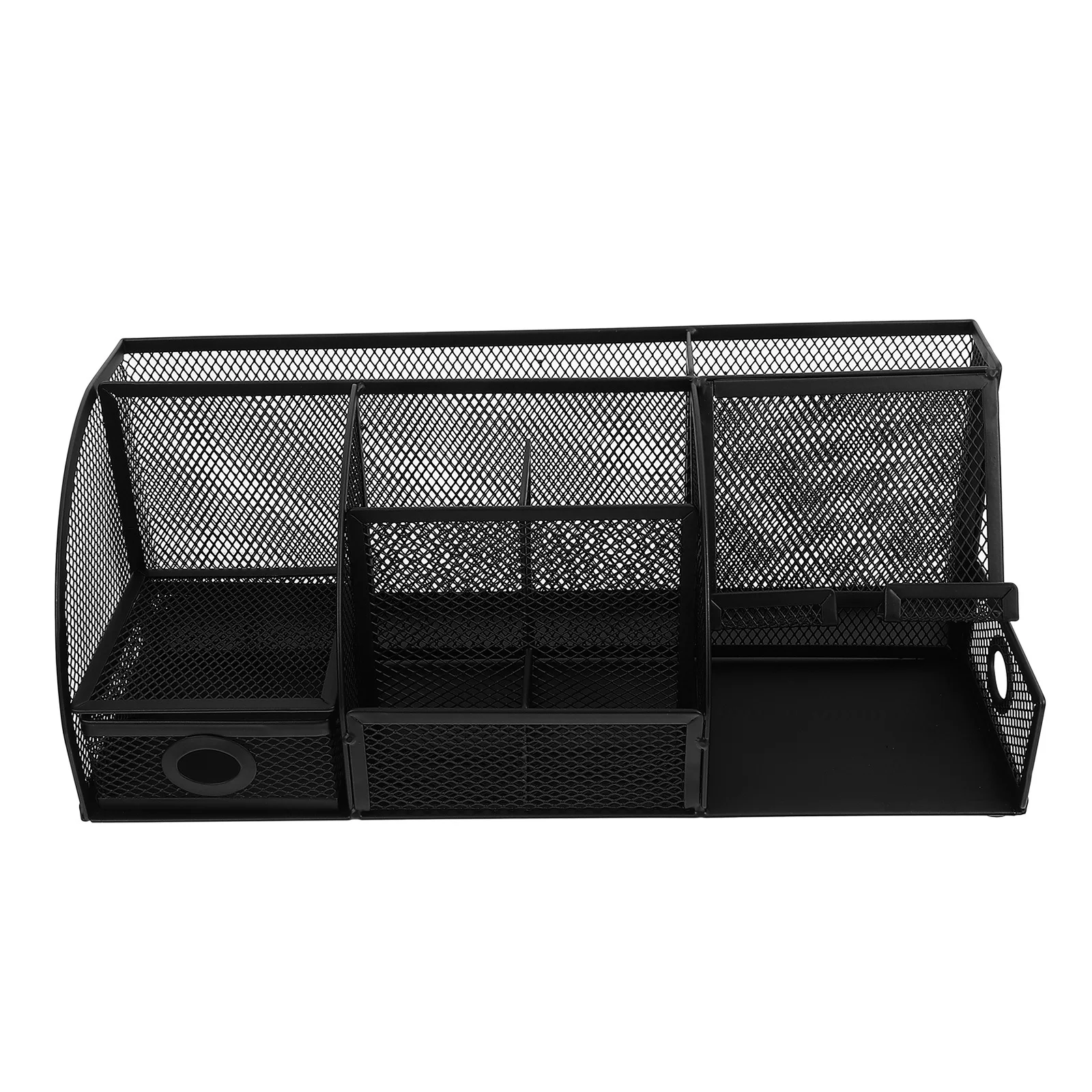 

Mesh Metal Desktop Organizer Iron Pen Holder Compact Size Office Desk Storage Box for Stationery School Office Home Decorative