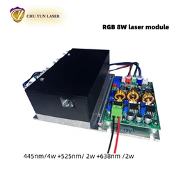 DC 12V rgb8w white color for laser module Red/Blue/Green ttl or analogue support OEM ODM