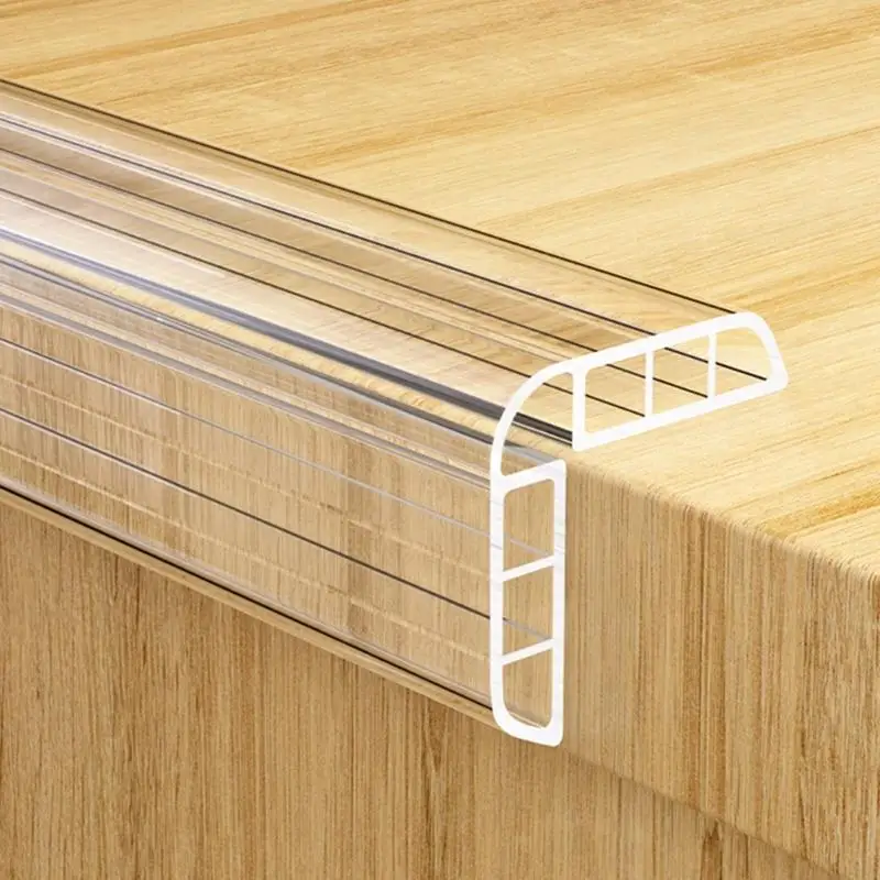 D5QA Reusable Clear Corner Guard for Infant Protections on Glass Metal Surfaces