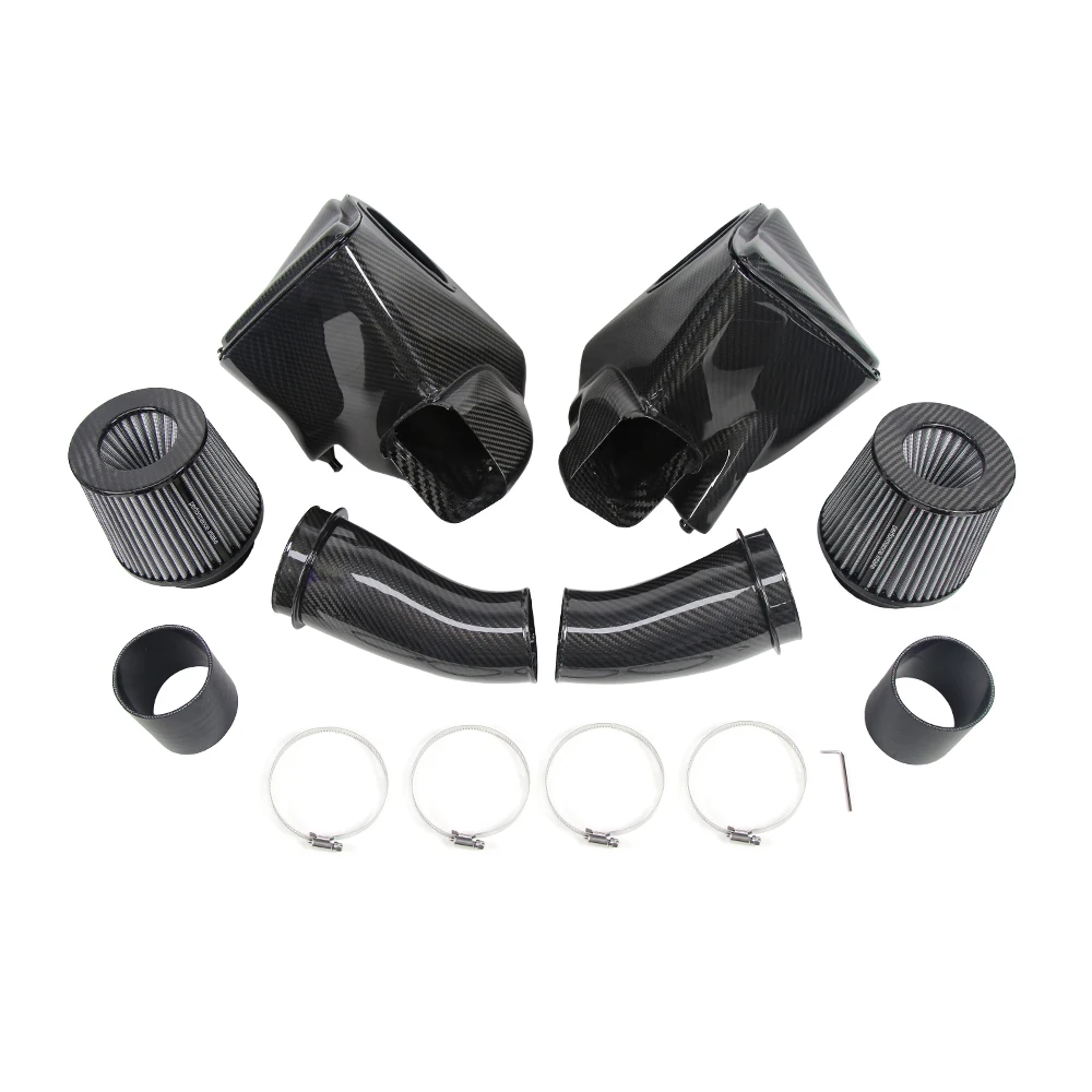 2018-2023 for BMW M5 F90 Carbon Fiber Air Intake Systems Pre-preg S63 4.4T Premium Air Filters New Condition
