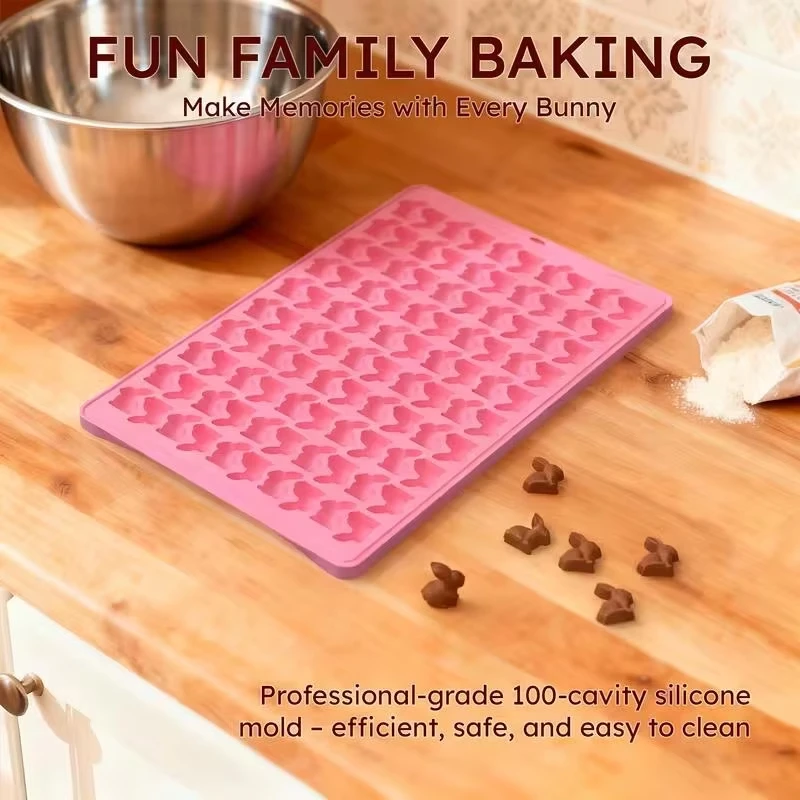 100그리드 실리콘 토끼 모양 구미 몰드 미니 토끼 모 - Bunny Cake Mold 리뷰 및 가격