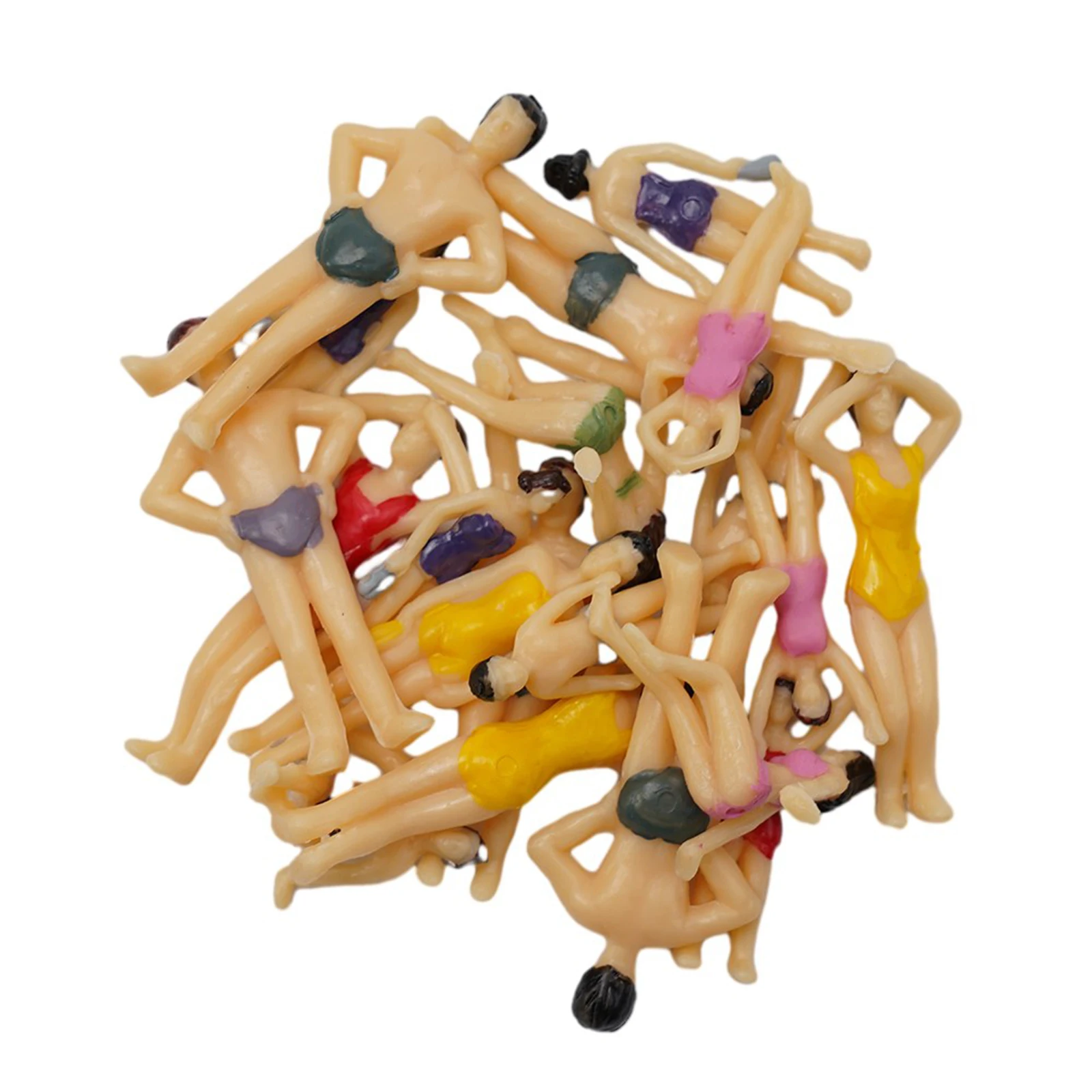 Swim Away with Perfectly Crafted 1 48 Swimming People Figures Available in 20 or 40 Piece Set for O Scale Railway