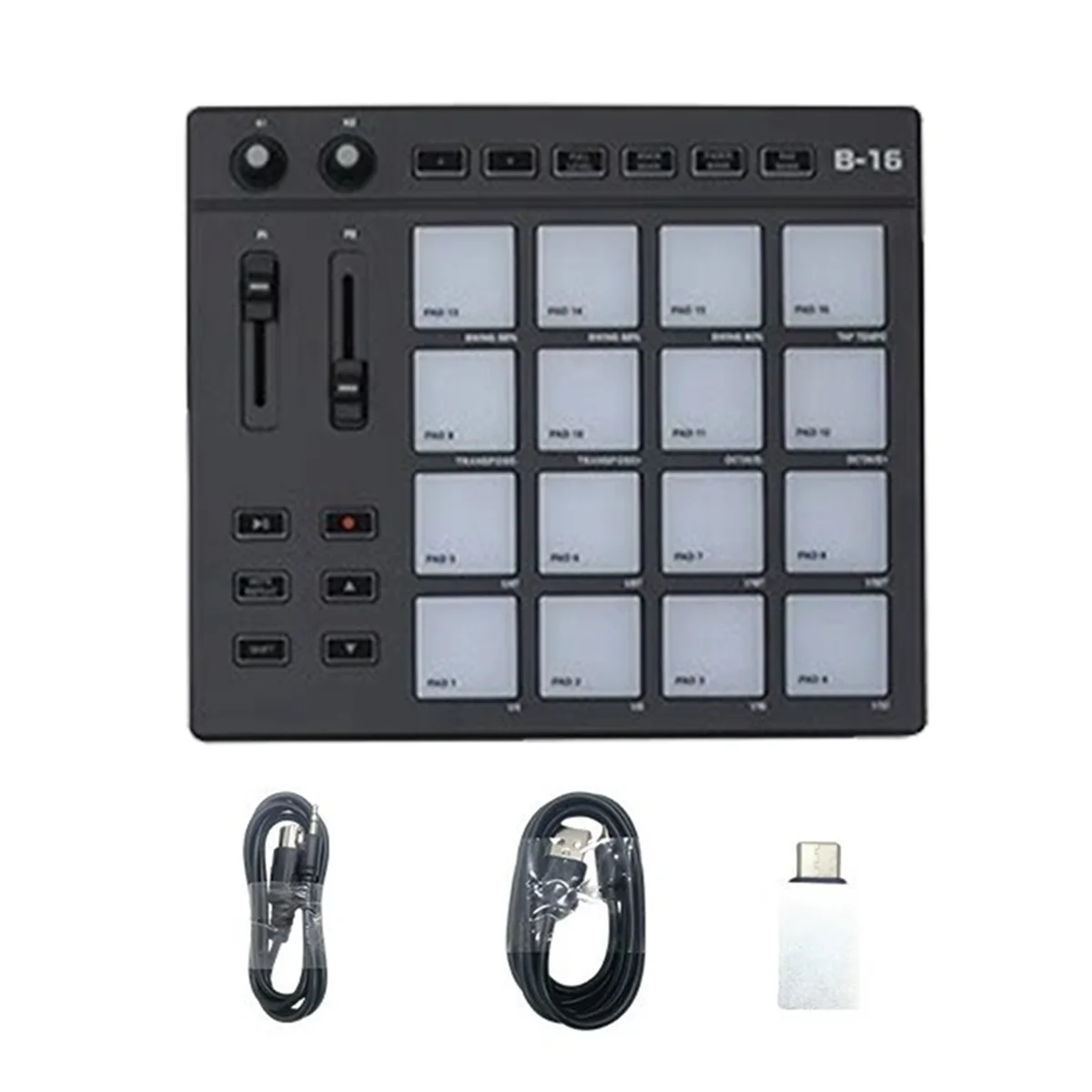 لوحة قرع لوحة المفاتيح GOB-oB16 MIDI - لوحدة تحكم DJ لإنتاج الموسيقى