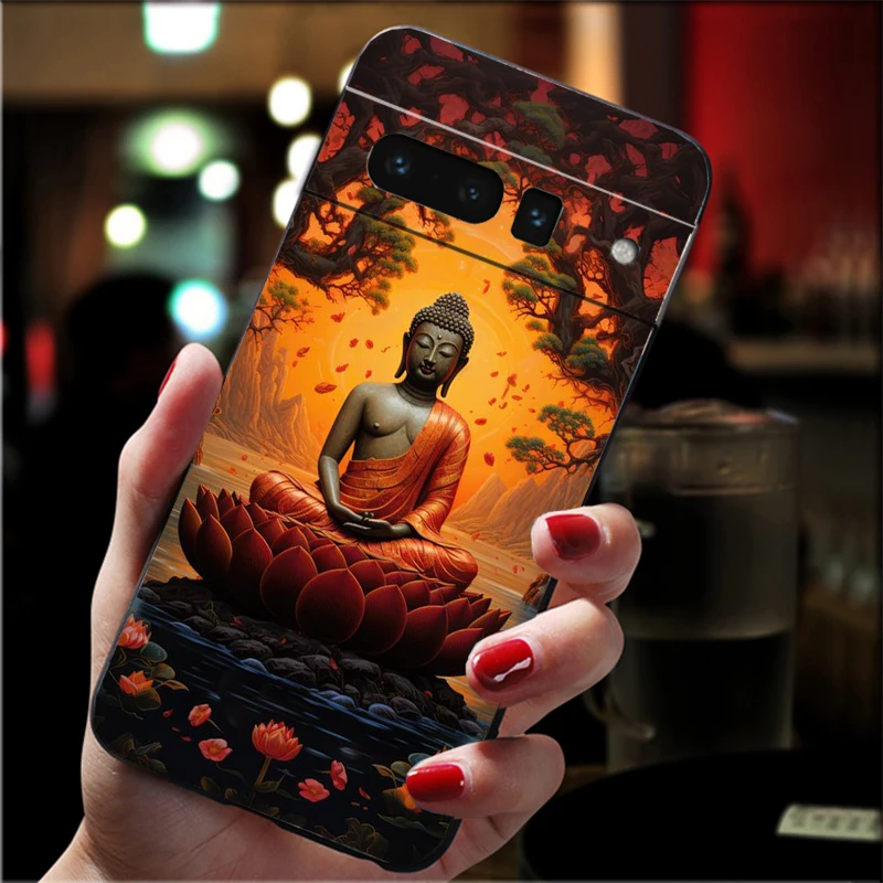 Buddha Phone Case For Google Pixel 9 Pro XL 8 7 6 Pro Pixel 8A 7A 6A 4A 3A 3XL Pixel 8 7 6 5 4