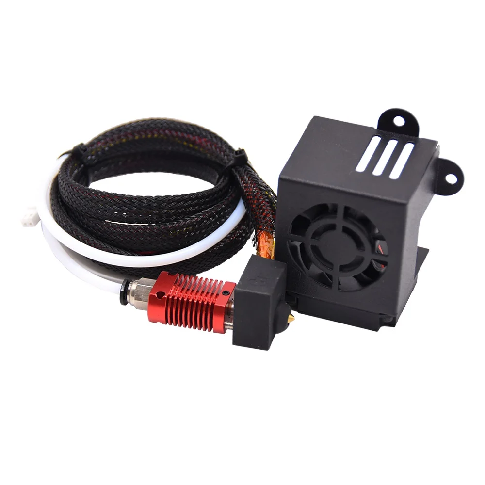 

For Creality 3D CR-10S Full Assembled Extruder Kit CR-10 Hotend Assembly Full Nozzle Kit Full Assembled Extruder Kit Fan Cover 3