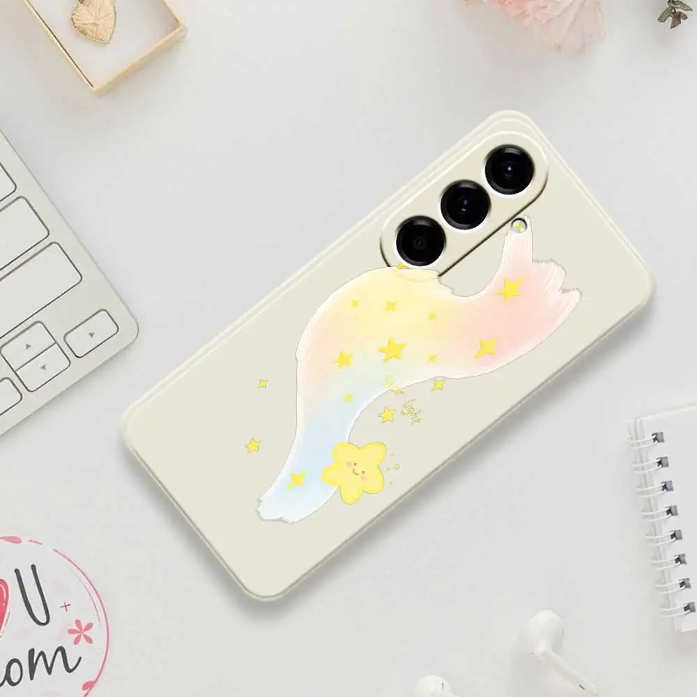Custodia per telefono Dreamy Star per Samsung Galaxy A56 A36 A26 A06 A16 A55 5G A35 A25 A15 A54 A34 A53 A33 A52 5G A32 TPU Custodie antiurto