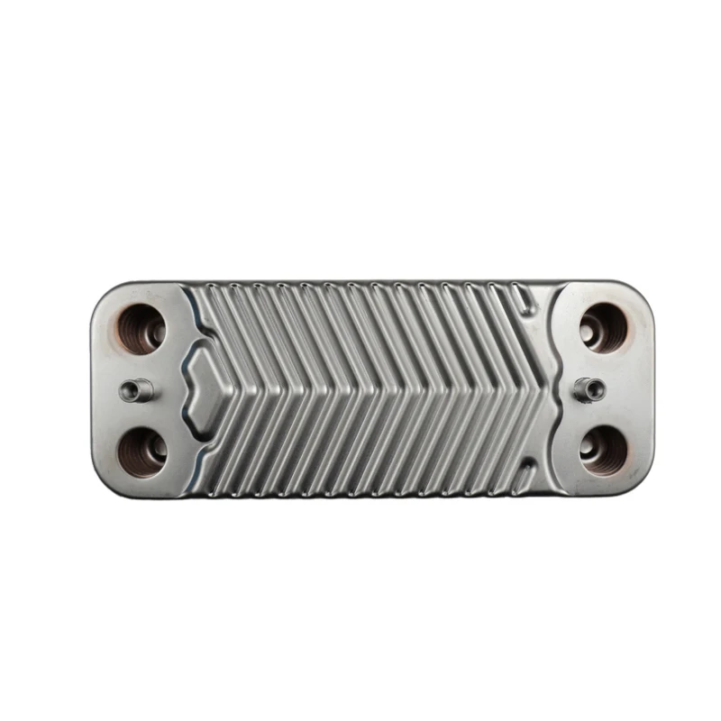 10 Plates Stainless Steel Brazed Plate Heat Exchanger Hot Floor Heating Radiator For Gas Boiler