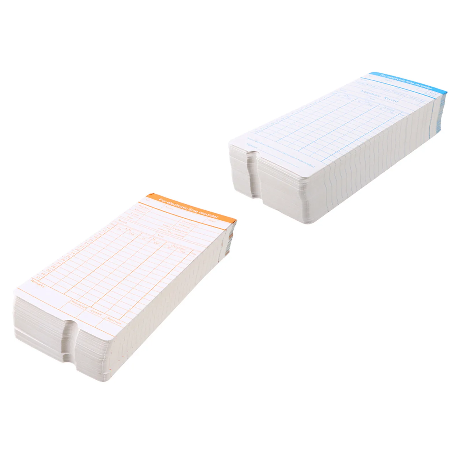 Clocking Cards Employee Punch Time Commuting Attendance Warehouse Record Office