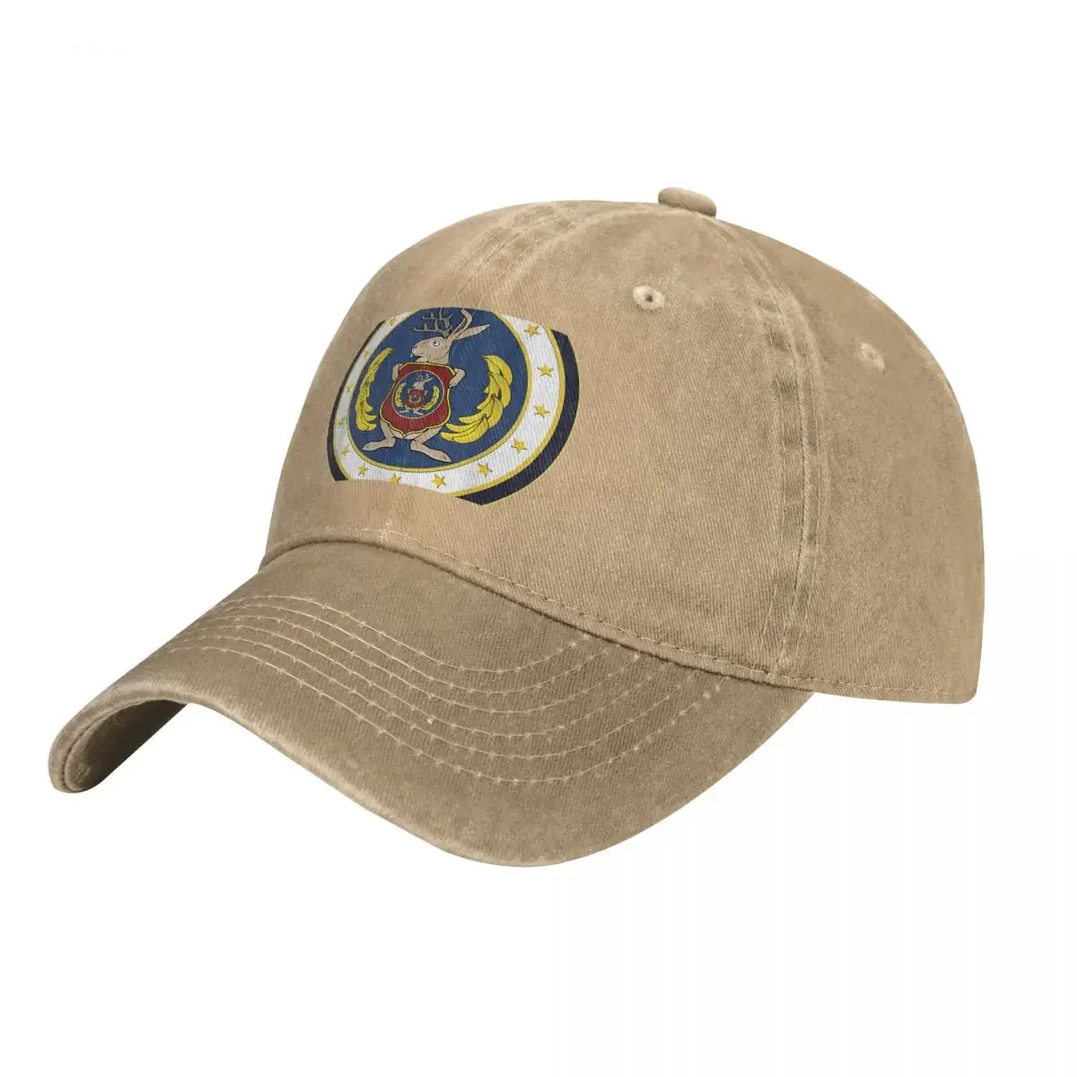 

Odd Squad Official Seal Cap Cowboy Hat Luxury cap fluffy hat women's cap Men's