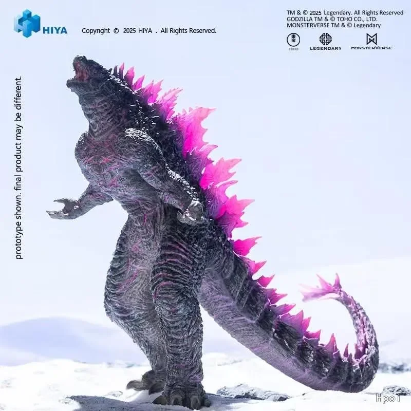 En stock SÉRIE ESTILISTA Shimo Godzilla Transparente Ver 2025WF Exposición limitada Godzilla Evolution Translúcido VER. HIYA