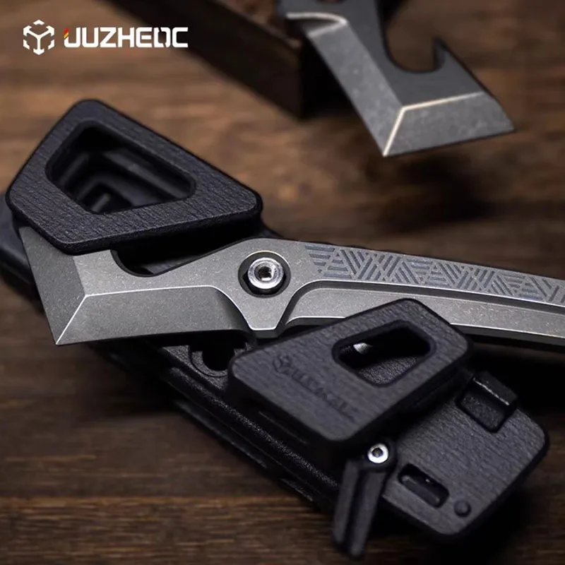 Multifunctional Crowbar EDC Titanium Alloy CT4 Bottle opener screwdriver Play emergency decompression