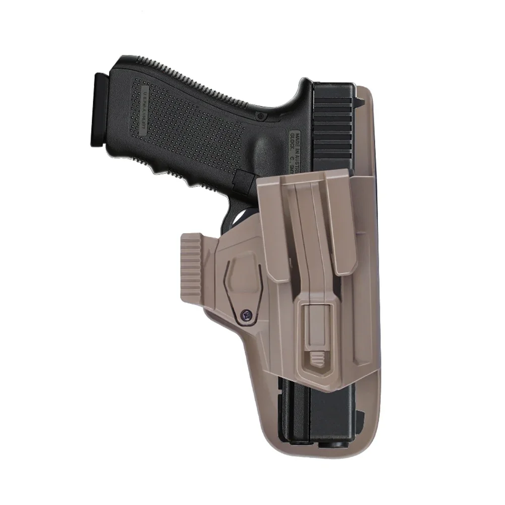حافظة الحزام الداخلي للمسدس G-9 المحمولة مناسبة لمجلة ملحقات الصيد التكتيكية الخارجية GLOCK 17، 19، 22، 23