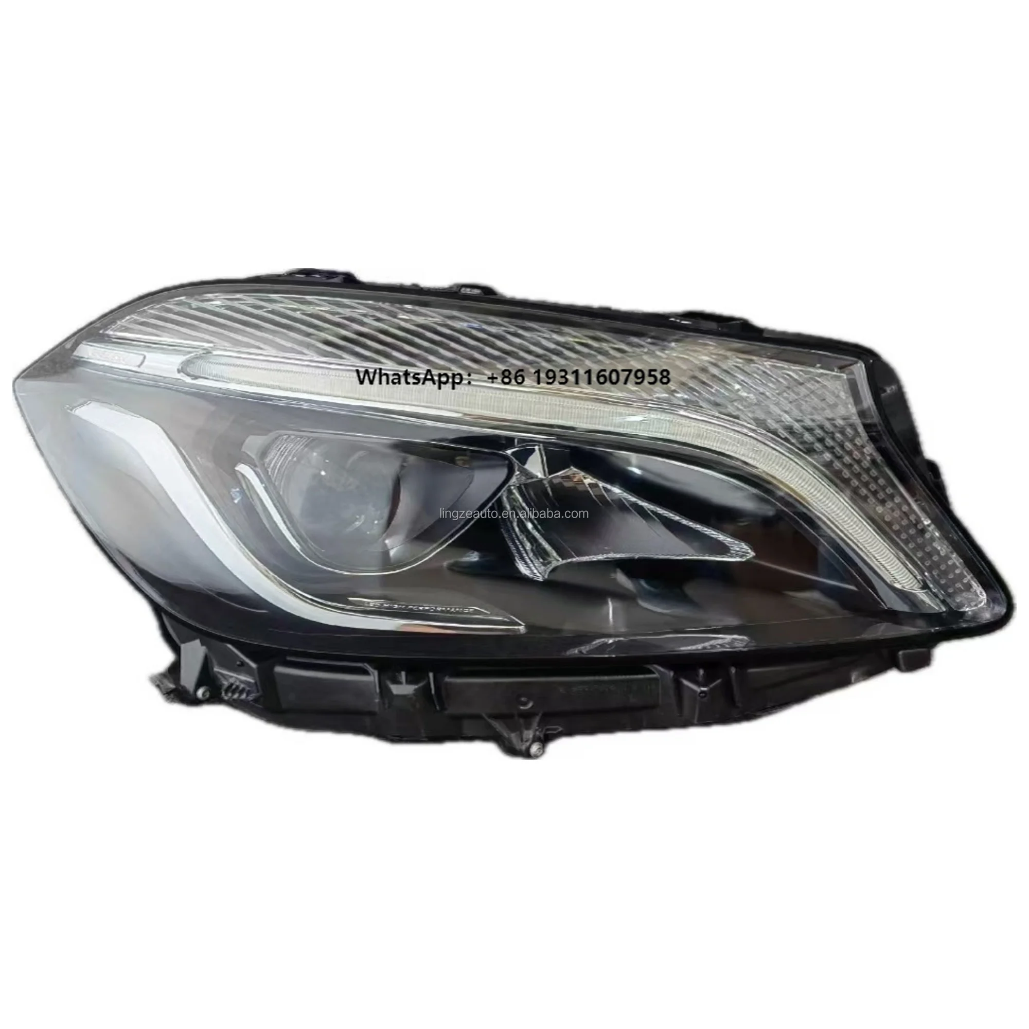

Fit for A-class Headlight 2013-2018 Benz W176 Headlight Assembly W176 Xenon Lamp Upgrade to LED Lamp Plug and Play
