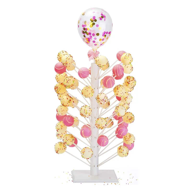 

Деревянная подставка для леденцов для торта, 60-луночная деревянная подставка для леденцов и конфет, декоративная подставка для десерта, прочная и легко собрать