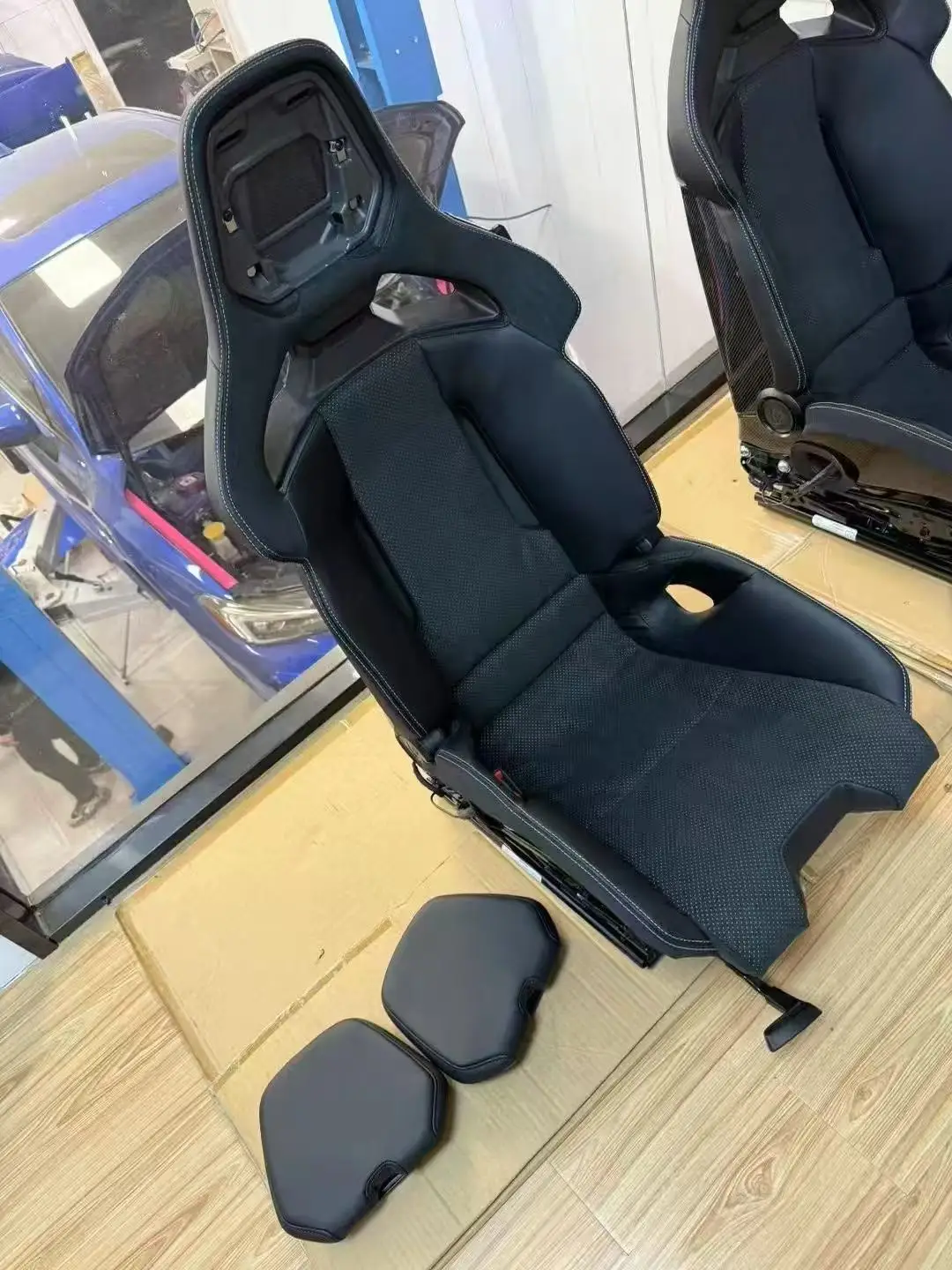 Designed for Por-sche 911 GT3 RS Panamera Taycan Bucket Seats Adjustable Carbon Fiber Racing Seats