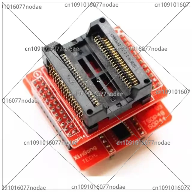 مبرمج V3 أصلي TSOP48 SOP44 إلى DIP40 كتلة حرق TL866II PLUS/CS/A