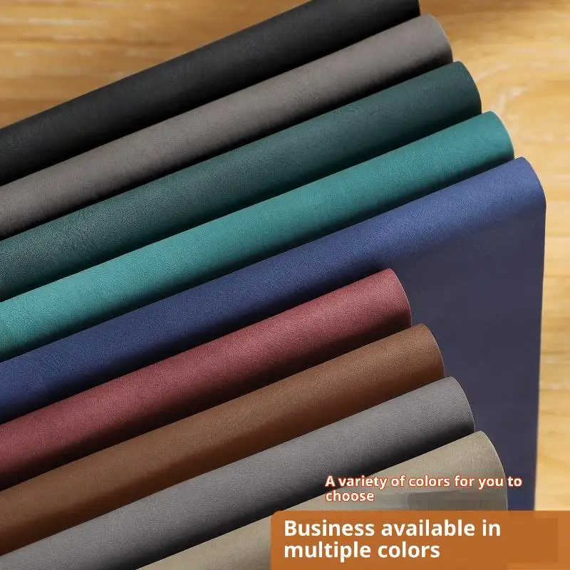

[k]Vintage A5 Leather Notebook With Personalized Soft Cover - Perfect For Business Meetings And College Life