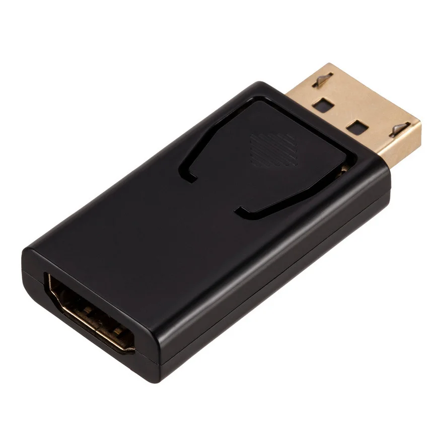 4K/1080P DisplayPort do HDMI-kompatybilny konwerter Port wyświetlacza mężczyzna DP do kobiet kabel HD TV Adapter wideo dla PC TV DP kabel HD