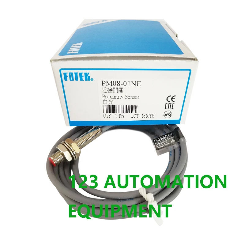 

Подлинный новый датчик приближения FOTEK PM08-01N 01NBS-E 01NE 01NS-E 01PE 02N 02NB-E 02NBS-E 02NE 02NS-E 02PB-E 02PE 02PS-E