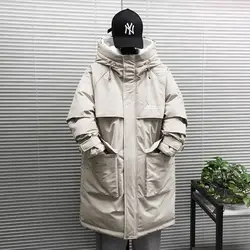 Winter New Thickened Plus Size Men's Casual Coat Men's and Women's Couple Duck Down Down Down Coat