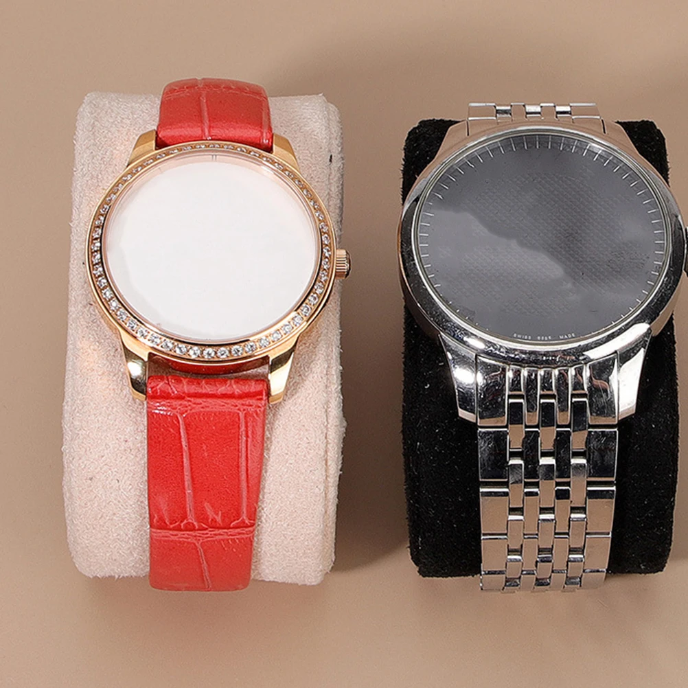 

High Elastic Sponge Watch Pillows Bangle Cushion Bracelet Display Jewelry EVA Fleece Travel Protective