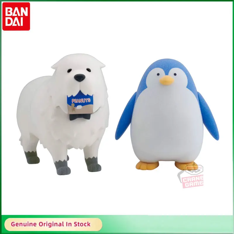 Original Bandai SPY×FAMILY Fluffy Puffy Bond Forger&penguin Anime Action Figures Collectible Model Ornaments Toy