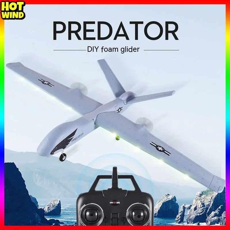 

Z51 Medium And Large Foam Glider Reconnaissance Aircraft Hand Throw Diy Fixed Wing Remote Control Foam Rc Plane Toys Gift