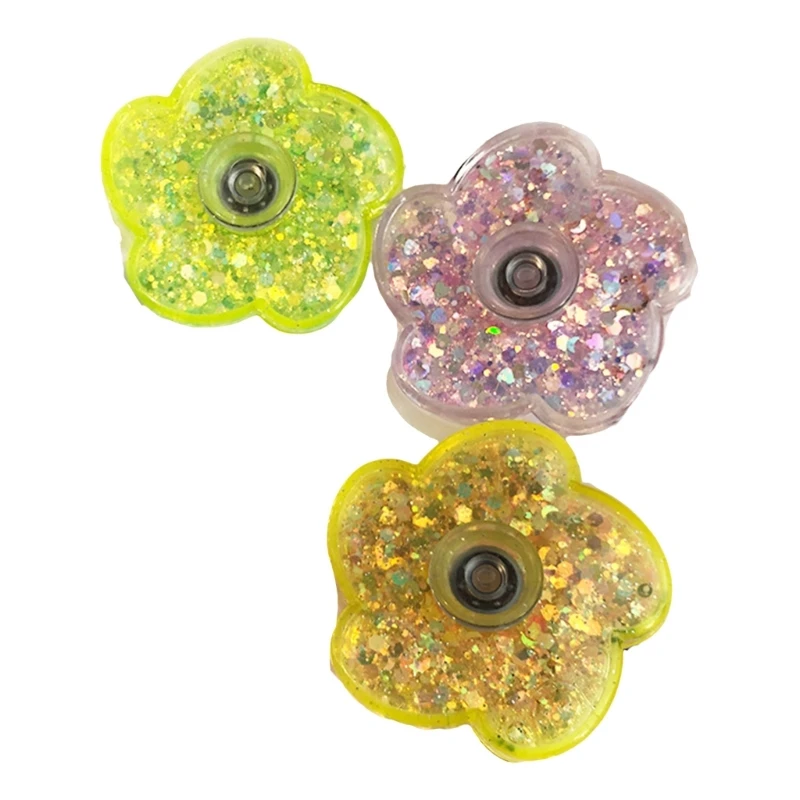 

3Pcs Finger Gadgets for Kids Adults Sensory Toy Fingertip Gyros Flower Stress Relief for Anxiety Reduce