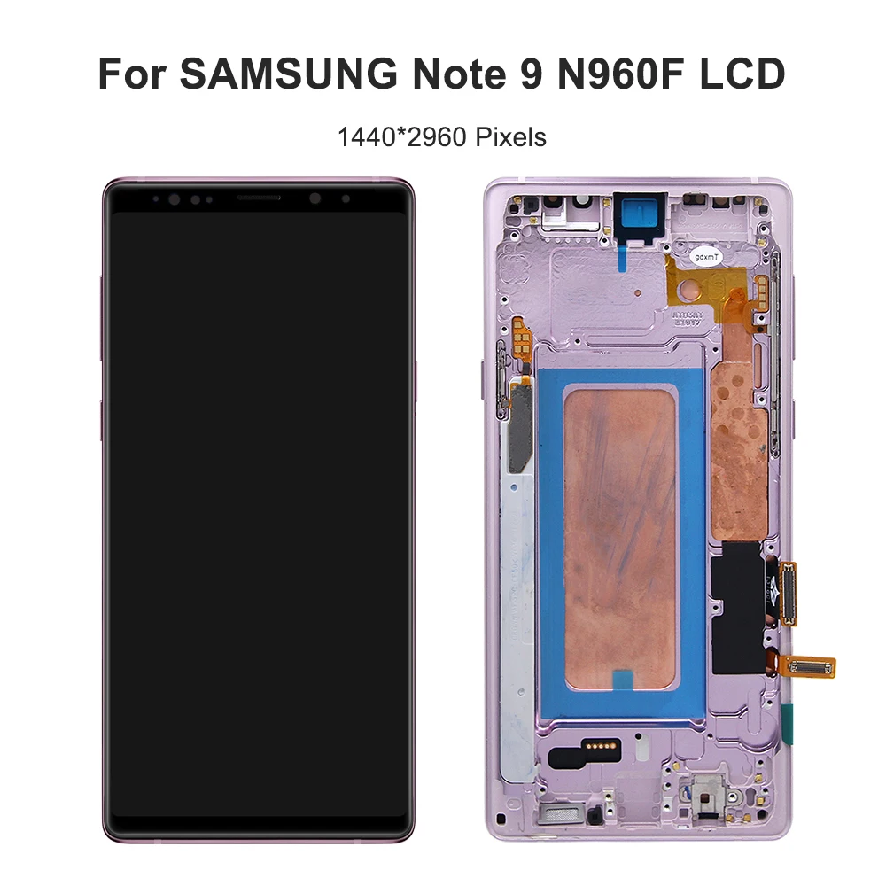 Testowany Note 9 dla Samsung dla Note 9 N960 N960F N960U N960W wyświetlacz LCD ekran dotykowy wymiana zespołu Digitizer