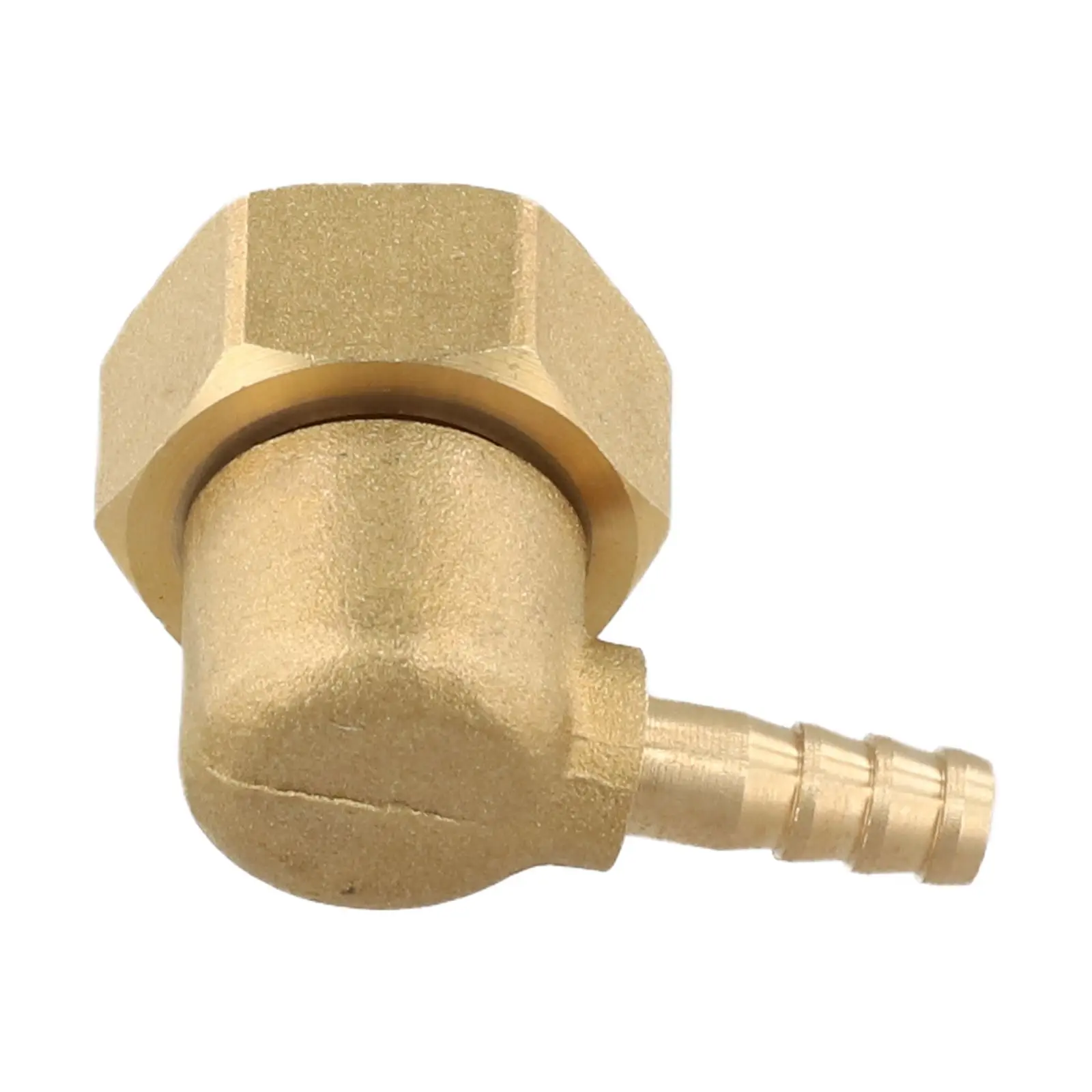 90 Degree Elbow Hose Barb Connector Brass Hose Connector For Plumbing High Pressure Resistant Leak-Proof Design