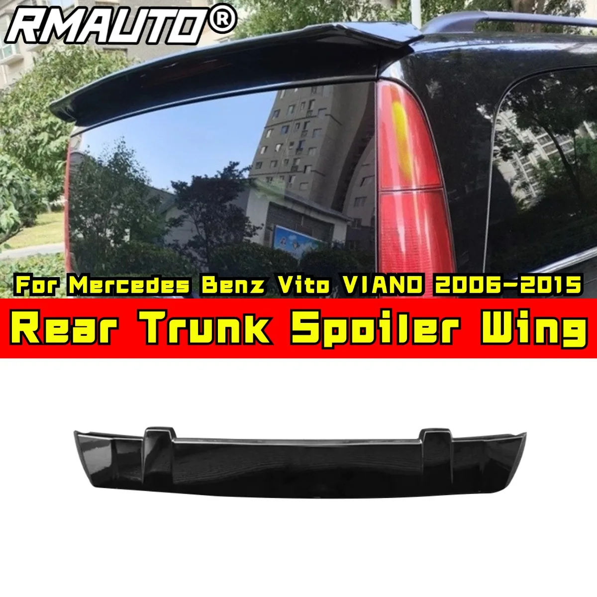 

Заднее крыло автомобиля, спойлер багажника, диффузор, защита крыла для Mercedes Benz Vito VIANO 2006-2015, комплект кузова, автомобильные аксессуары