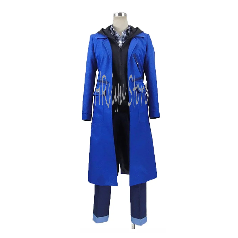 

Anime Cosplay Kekkai Sensen Black White King of Despair Costume Men's women Uniform Full Set Outfits