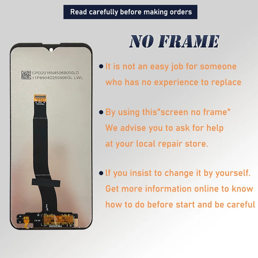 Cubot KingKong 9 LCD Display Touch Screen Assembly