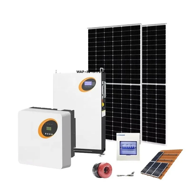 30KW Residential Hybrid Solar PV Grid System 10KW Solar Power 3KW Solar Panel Kit Home Lithium Ion Battery Inverter