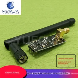 Free Ship 1PCS Wireless Module Of 1100 M Long-Distance NRF 24l01 + Pa + LNA Wireless Module Of Antenna