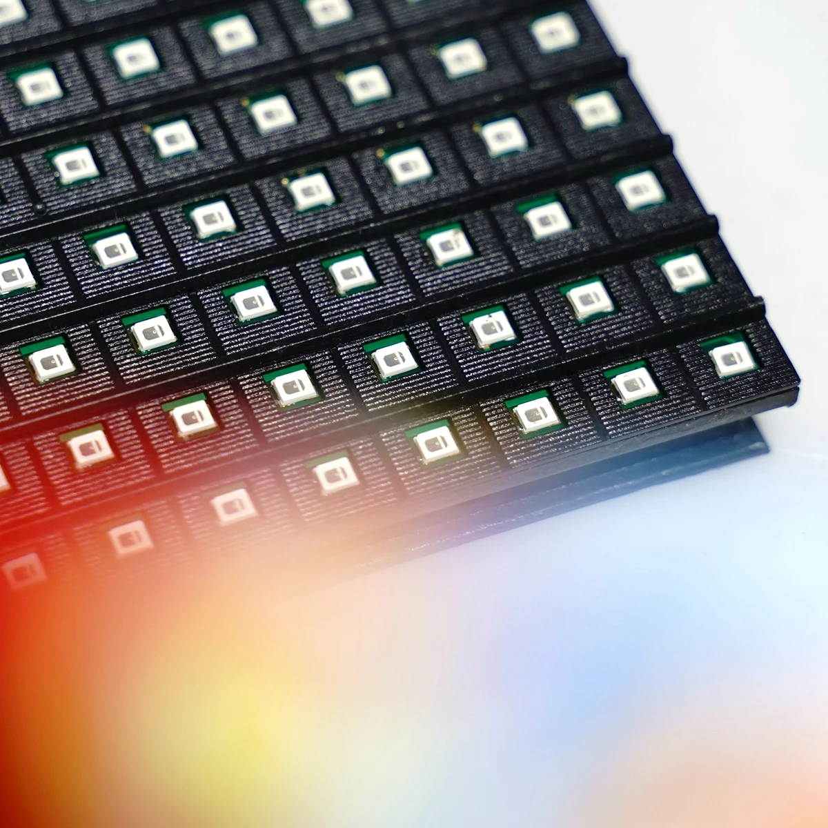 320*160mm P10 Semi-outdoor Single White Red Green Blue Color SMD LED Module 32x16 Pixels