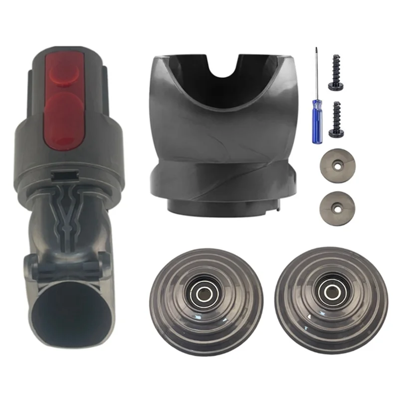 -A90P Direct Drive Suction Head Joint Connector Adapter For Dyson V10 V11 V15 100W Vacuum Cleaner Accessories V-Ball Wheel