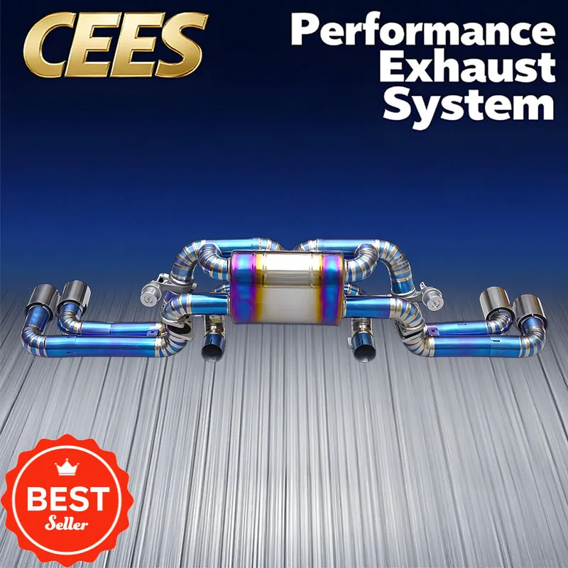 

CEES Catback Exhaust System for Ferrari 360 F360 3.6 2000-2005 Escape Exhaust Pipes Muffler Vacuum Valve With Remote Control