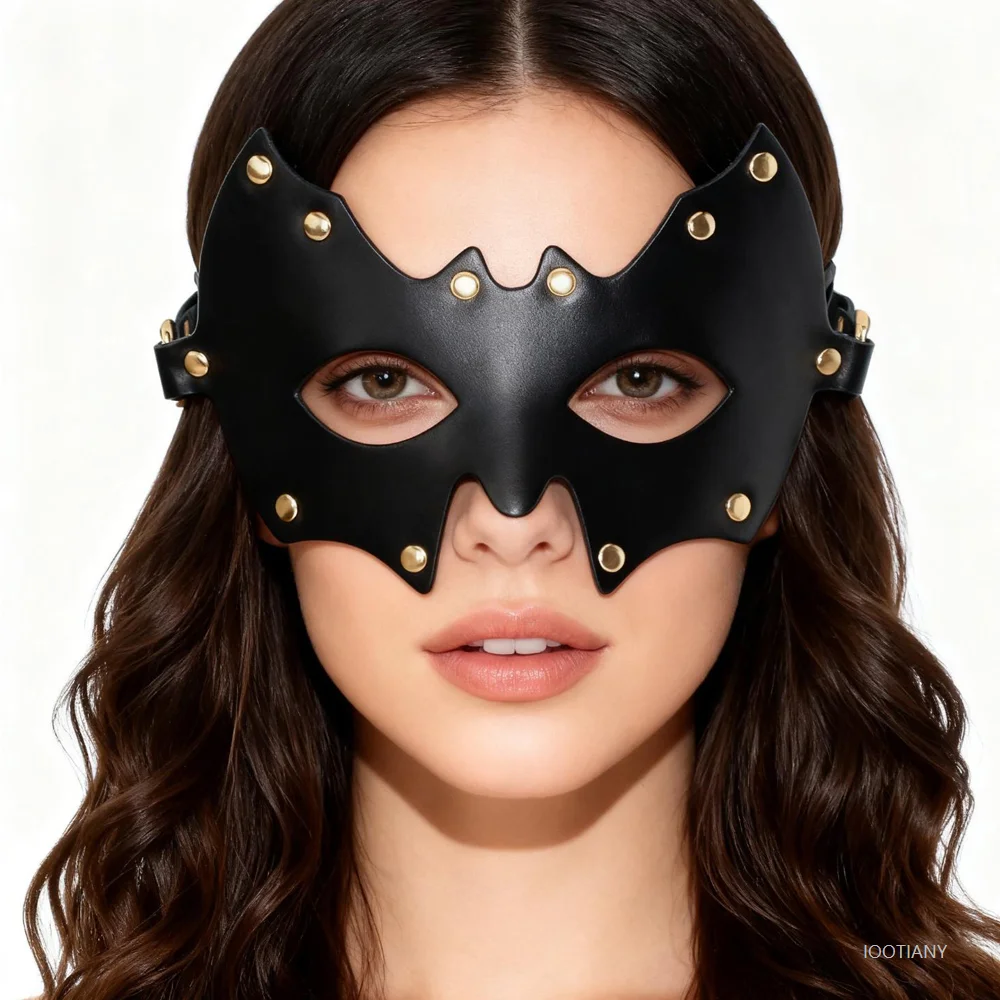 مثير تأثيري قناع الكبار Sm بو الجلود قناع هالوين زي اكسسوارات الحفلات كرنفال بار الزي زي حفلة شخصية الدعامة