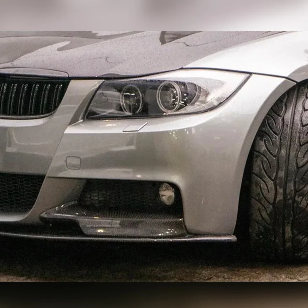 For BMW 3-Series E90 E91 M-Tech 2005 2006 2007 2008 Front Bumper Lip Spoiler Diffuser Canard Lip Splitter Body Kits