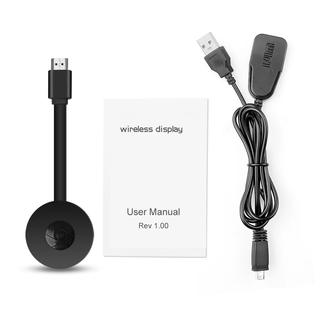 ТВ-адаптер G2 Miracast с поддержкой Wi-Fi, HDMI, 1080P