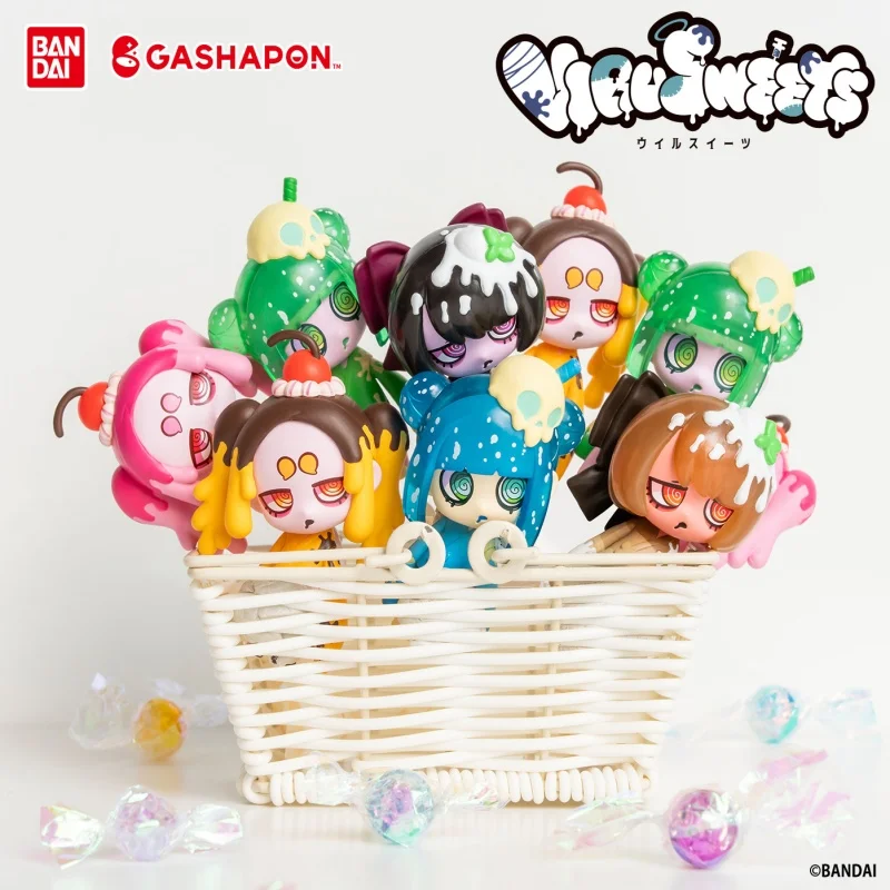 

Аутентичные Bandai Virus Sweetheart Twisted Egg Girl Doll ручной работы японского аниме периферийные устройства коллекция настольный орнамент подарки