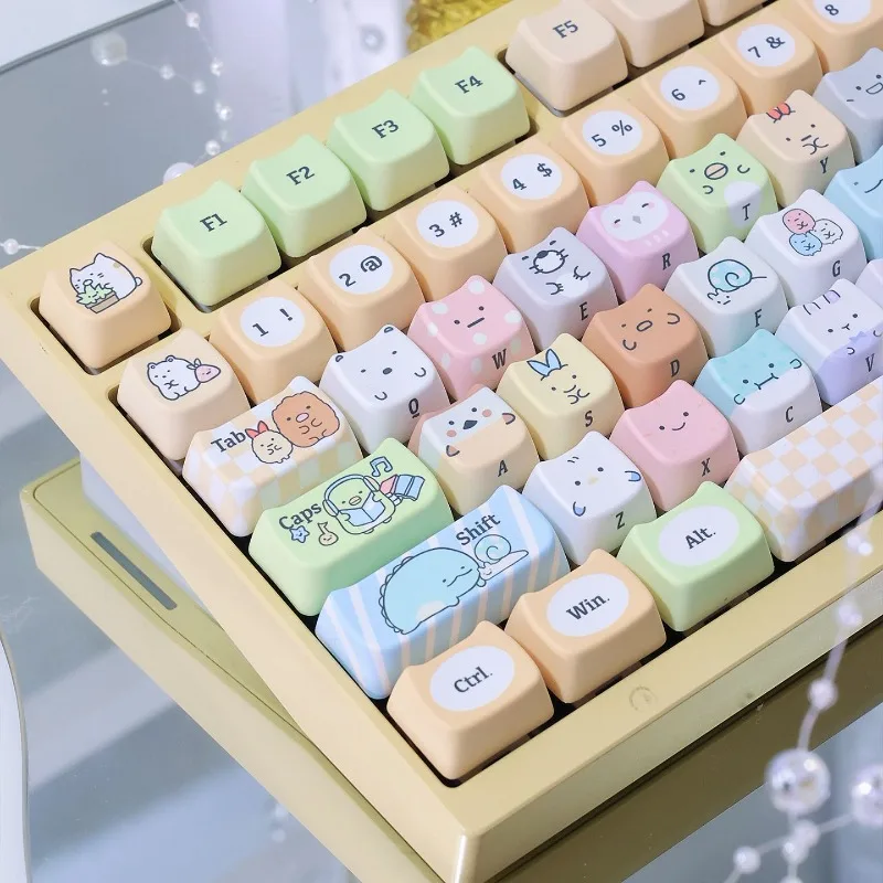 MAO High Beauty PBT Five sided Thermal Sublimation Compatible with Mechanical Keyboard