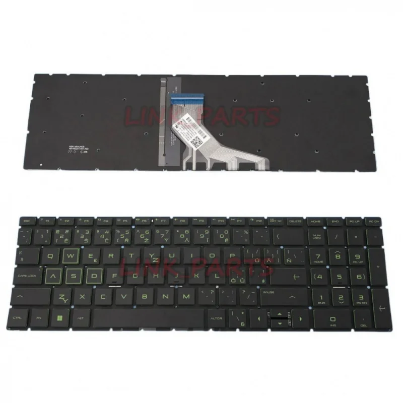 NEW Czech Slovakian Keyboard For HP Pavilion gaming 15Z-EC 15-EC0000 17-CD 17-CD0000 Laptop Keyboard