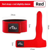 Luya Universal Fishing Rod Binding Protective Cover High Elasticity Rod Binding With Rod Protective Cap Accessories