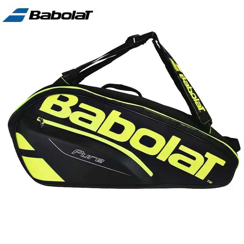 

Original BABOLAT Tennis Bag Badminton Backpack 6 Tennis Rackets Bag Sports Padel Rackets Beach Tennis Backpack Raqueteira Tenis