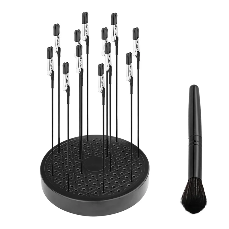 

ODIES-Airbrush Holder 360 Degree Rotation Model Painting Stand Base Holder For Airbrush Hobby Model Holder For Painting